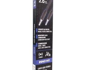 Inno-Hit Cavo Stereo Aux 3.5mm M/M 2m Nero