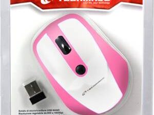 Techmade Mouse Ottico Wireless White/Pink