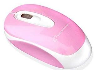 Techmade mouse ottico usb rosa
