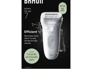 Braun Epilatore Elettrico Silk-épil 7 SE7000 Silver